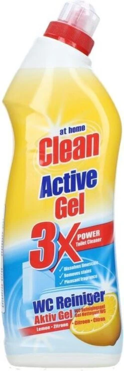 Nettoyant Pour Toilettes Active Home Gel Citron - 750 Ml -Nettoyage Produits Boutique 401x1200 1