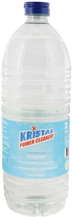 Nettoyant Vinaigre Eucalyptus - Blauw / Transparent - Nettoyant Vinaigre / Plastique - 1 Litre - Set De 2 - Nettoyage - Produit Nettoyant