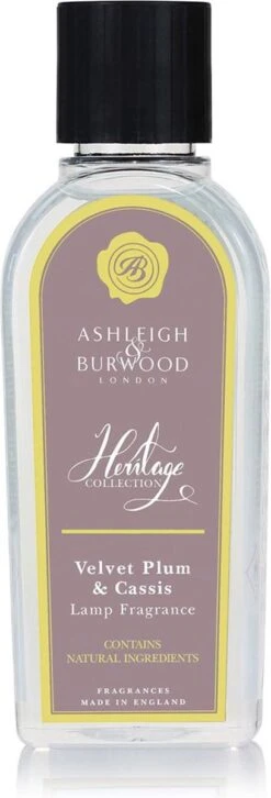 Ashleigh & Burwood Lamp Oil Huile Parfumée Heritage, Velvet Plum & Cassis Oud 250 Ml