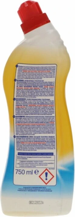 Nettoyant Pour Toilettes Active Home Gel Citron - 750 Ml -Nettoyage Produits Boutique 417x1200