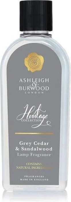 Ashleigh & Burwood Lamp Oil Huile Parfumée Heritage, Cèdre Gris Et Bois De Santal 500ml -Nettoyage Produits Boutique 425x1200 4