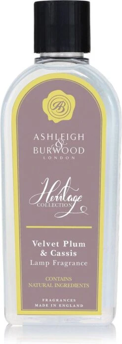 Ashleigh & Burwood Lamp Oil Huile Parfumée Heritage, Velvet Plum & Cassis Oud 500ml