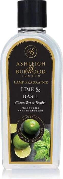 Huile Parfumée à L'huile De Lampe Ashleigh Et Burwood - Citron Vert Et Basilic 500ml