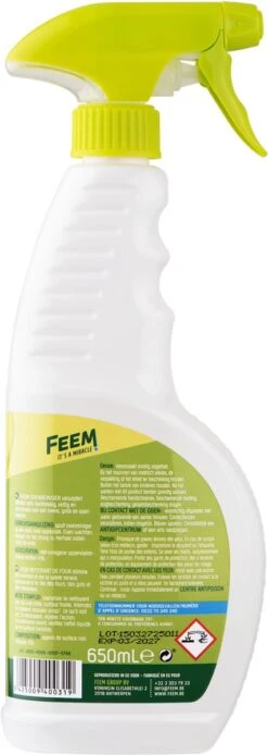 Feem Nettoyant Four–Grill–Cheminée–Pack économique 3 X 650 Ml Spray 8 Feem Nettoyant Four–Grill–Cheminée–Pack économique 3 X 650 Ml Spray -Nettoyage Produits Boutique 427x1200 1