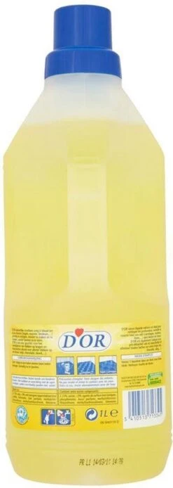 Le Savon Liquide D'OR Nettoie Naturellement En Profondeur Tous Vos Sols - Rend Plus Beau Et Nourrissant - Élimine Les Taches - 1 Litre