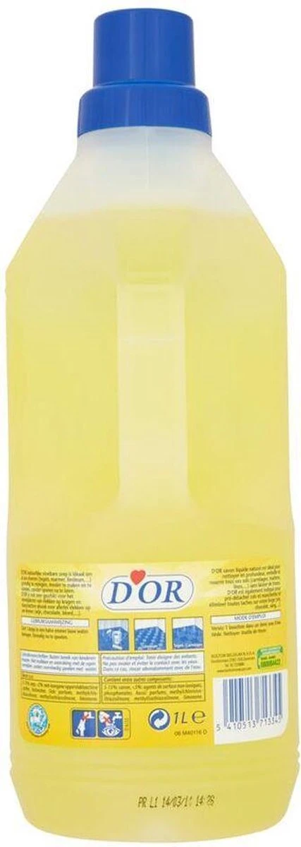 Le Savon Liquide D'OR Nettoie Naturellement En Profondeur Tous Vos Sols - Rend Plus Beau Et Nourrissant - Élimine Les Taches - 1 Litre 3 Le Savon Liquide D'OR Nettoie Naturellement En Profondeur Tous Vos Sols - Rend Plus Beau Et Nourrissant - Élimine Les Taches - 1 Litre