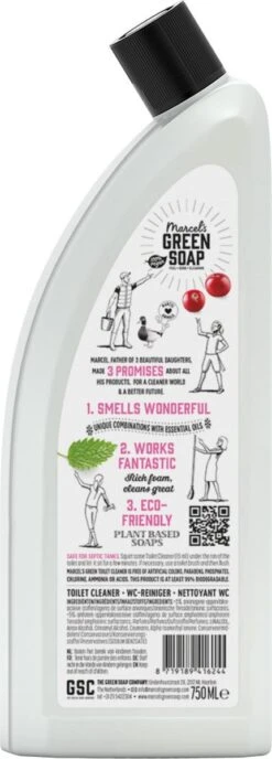 Marcel S Green Soap Toilet Cleaner Patchouli Cranberry - 6 X 750 Ml -Nettoyage Produits Boutique 431x1200 1