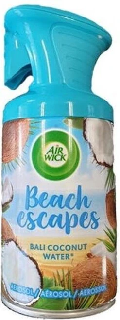Air Wick - Recharge Freshmatic - Eaux De Coco De Bali - 6 X 250 Ml