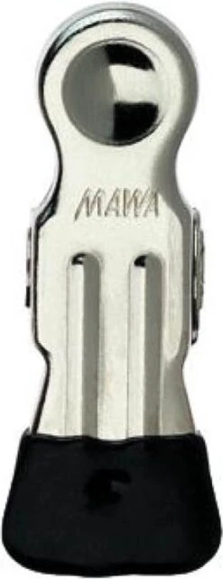 TopHangers [Set De 10] - Pince Multifonctionnelle Robuste Avec Revêtement Antidérapant Noir | Perfect Pour Commander, Suivre Ou Sceller | Idéal également Pour Sceller Les Emballages / Sacs De Congélation / Sacs De Café | 'Mawa Polyclip'