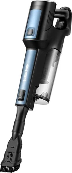 Swiss Pro+ Aspirateur Balai Sans Fil V18 Aspirateurs-balais INC Standaar Aspirateurs Balais Aspirateur Balai Sans Fil Avec Aspirateur à Main Mode Turbo Éclairage LED Dans La Buse Forte Aspiration Édition 2023 -Nettoyage Produits Boutique 501x1200