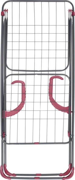 Perilla Sabina Séchoir Pliable 2 En 1 | Extra Avec Grille De Séchage Amovible Pour Radiateur | 17,5 M De Longueur De Séchage | Penderie | Acier | Anthracite -Nettoyage Produits Boutique 504x1200