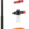 ®Qz - Manche Télescopique Avec Brosse - Set De 6 Pièces - Kit De Nettoyage De Vitres - Kit De Nettoyage De Panneaux Solaires - Extensible Jusqu'à 4,6 M - Avec Distributeur De Savon -Nettoyage Produits Boutique 535x1200