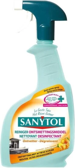 Sanytol Spray Dégraissant Et Désinfectant Pour La Cuisine - 500ml -Antibactérien