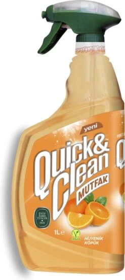 Eyüp Sabri Tuncer - Quick & Clean - Huile Et Vinaigre D'orange Naturel - Nettoyant De Surface Polyvalent - 1 Lt.