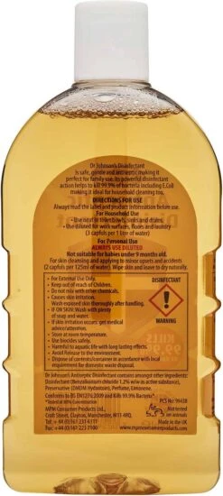 Dr Johnson's Disinfectant - 12 X 500ml Value Pack - Dettol Disinfectant Alternatief - Dettol Disinfection Alternatief -Nettoyage Produits Boutique 539x1200 1