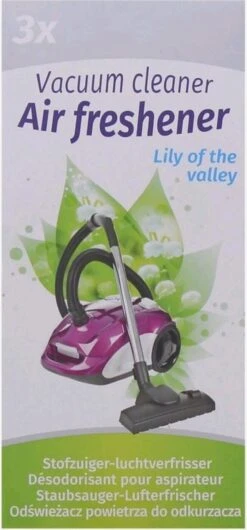 Assainisseur D'air Pour Aspirateur - Lily - 3 Pièces - Assainisseur Air