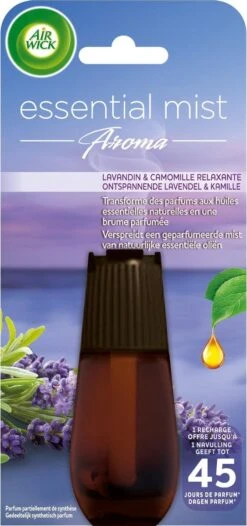 Air Wick Essential Mist Aroma Lavender Recharge 3 X 20 Ml - Pack économique 12 Air Wick Essential Mist Aroma Lavender Recharge 3 X 20 Ml - Pack économique -Nettoyage Produits Boutique 563x1200 1