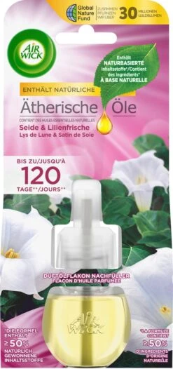 Recharge De Désodorisant AirWick Silk & Lily Fresh Plug, 19 Ml