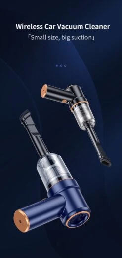 Cleaner Automatique - Aspirateur - Auto - Souffleur - ES EasyStuff - Aspirateur à Main - Aspirateur Automatique - Sans Fil -Nettoyage Produits Boutique 569x1200