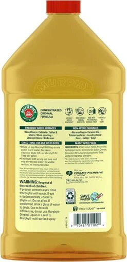 Murphy Nettoyant Parquet Nettoyant Concentré - Nettoyant Parquet - 99% Végétal - BIO - 3X 946 ML 18 Murphy Nettoyant Parquet Nettoyant Concentré - Nettoyant Parquet - 99% Végétal - BIO - 3X 946 ML -Nettoyage Produits Boutique 581x1200 1