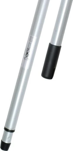 Manche Télescopique En Métal Argent 200 Cm - Accessoires De Nettoyage Poignées Télescopiques