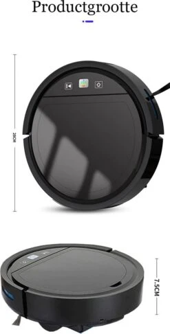 Aspirateur Robot Avec Station De Charge - Système De Nettoyage - Aspirateur Robot - Robot Nettoyeur - Station De Charge Automatique - Y Compris L'application Et La Télécommande - Zwart - 2500PA 16 Aspirateur Robot Avec Station De Charge - Système De Nettoyage - Aspirateur Robot - Robot Nettoyeur - Station De Charge Automatique - Y Compris L'application Et La Télécommande - Zwart - 2500PA -Nettoyage Produits Boutique 610x1200