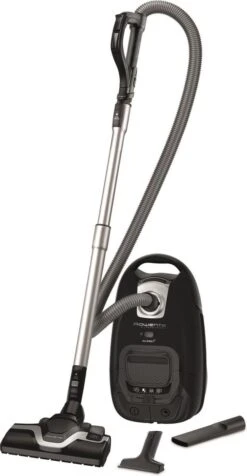 Rowenta Silence Force RO7450EA Aspirateur 4,5 L Aspirateur Réservoir Cylindrique Sec Sac à Poussière