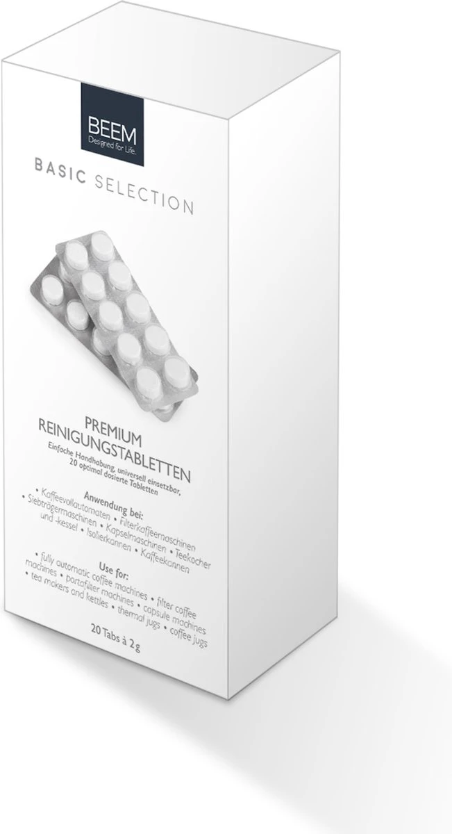 Tablettes De Nettoyage BEEM - 20 Pièces - Nettoyant Pour Machine à Café - Tablette Universelle - Convient Aux Machines à Café Et Expresso Et Aux Bouilloires 5 Tablettes De Nettoyage BEEM - 20 Pièces - Nettoyant Pour Machine à Café - Tablette Universelle - Convient Aux Machines à Café Et Expresso Et Aux Bouilloires – Image 3