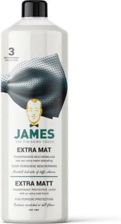 James Extra Mat - Donne à Votre Sol Un Aspect Extra Mat - Prolonge La Durée De Vie De Votre Sol -Nettoyage Produits Boutique 652x1200