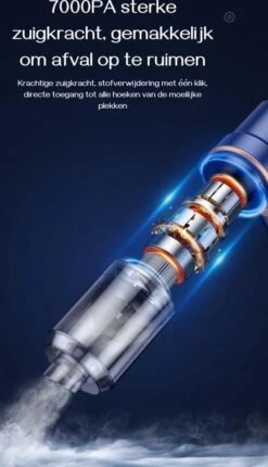 Vitasy - Aspirateur à Main - Aspirateur à Main - Sans Fil - Aspirateur Humide Et Droog - Air Duster - Aspirateur Domestique / Automobile - Accessoires Inclus - Aspiration Puissante - Blauw -Nettoyage Produits Boutique 689x1200 1