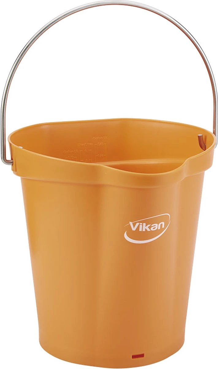 Seau Vikan 56887 - 6 Litres - Oranje - Seau Robuste - Résistant Aux Produits Chimiques - Maximum 100 ° C - Convient Aux Travaux De Transformation Des Aliments Et De Nettoyage 3 Seau Vikan 56887 - 6 Litres - Oranje - Seau Robuste - Résistant Aux Produits Chimiques - Maximum 100 ° C - Convient Aux Travaux De Transformation Des Aliments Et De Nettoyage