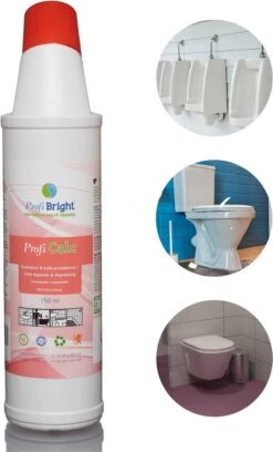 ProfiBright - Business - Nettoyant Pour Toilettes ProfiCalc - Sans Javellisant - Geen Tests Sur Les Animaux - Concentré - Détartrant - Détartrant - 750 Ml