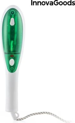 Innovagoods FER À VAPEUR VERTICAL 1000W BLANC VERT - Fer à Repasser à Vapeur - Défroisseur à Vapeur - Défroisseur à Vapeur - Nettoyeur Vêtements à Vêtements à Vapeur Femme/homme - Fer à Vapeur - Défroisseur Vapeur - Défroisseur à Main -Nettoyage Produits Boutique 729x1200 1