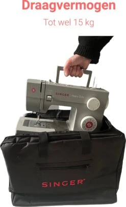 Jespro - Sac Pour Machine à Coudre - Singer - Max. 15 KG - Machine à Coudre - Sac De Rangement - Sac De Rangement Pour Machine à Coudre -Nettoyage Produits Boutique 732x1200