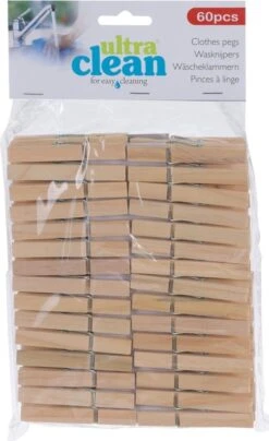 Sac à Pinces En Toile / Sac De Rangement Pinces à Linge Blanc / Blanc Cassé Avec Cordon 25 X 30 Cm Et 120 Pinces à Linge En Bois - Sac à Pinces à Pinces -Nettoyage Produits Boutique 734x1200