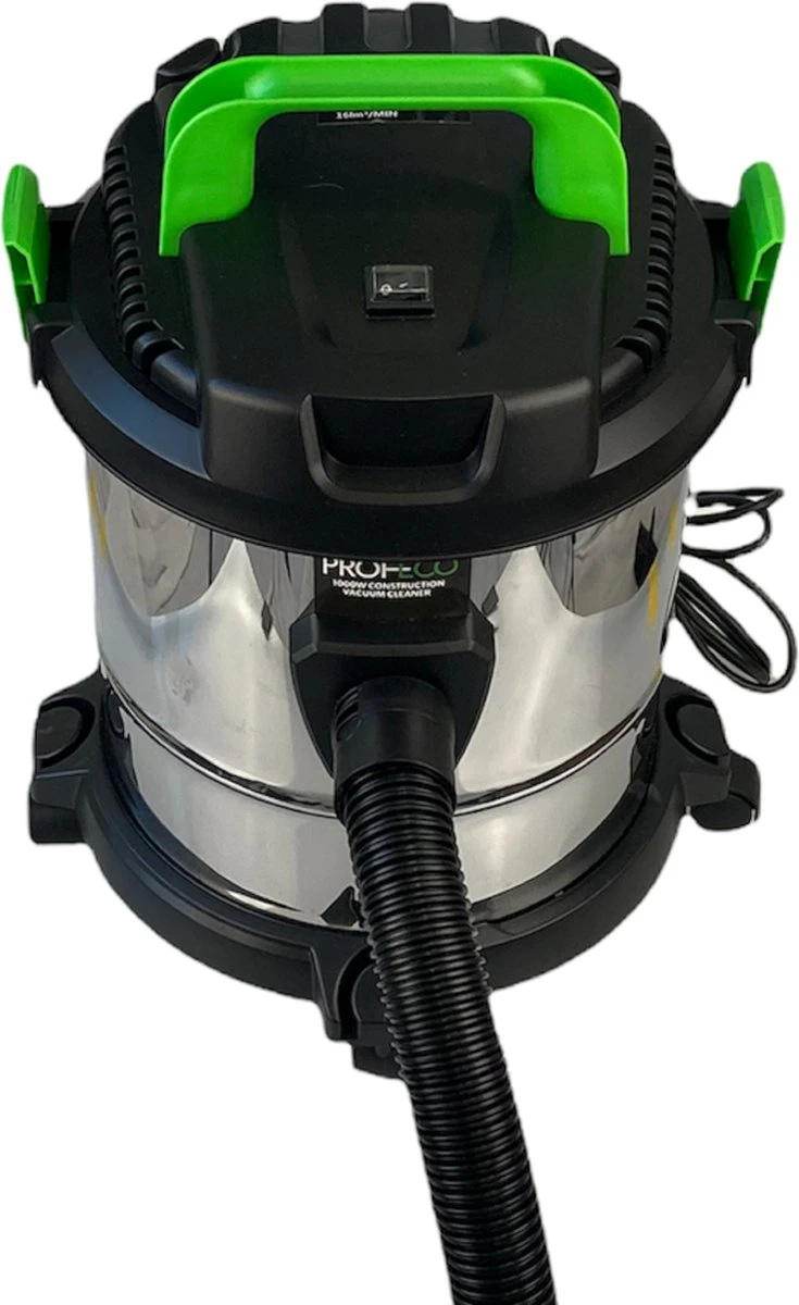 Aspirateur De Construction En Acier Inoxydable Profeco 1000W - 12 Litres - Aspirateur à Eau - Accessoires De Vêtements Pour Bébé Inclus 6 Aspirateur De Construction En Acier Inoxydable Profeco 1000W - 12 Litres - Aspirateur à Eau - Accessoires De Vêtements Pour Bébé Inclus – Image 4