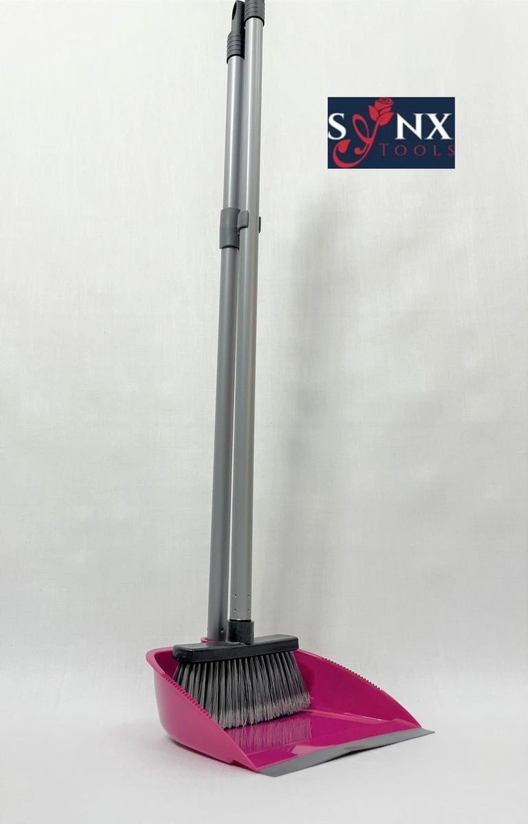Synx Tools Dustpan & Can Maria Purple Set - Ensemble De Pelle à Poussière - Pelle à Poussière Et Modèle D'ouverture De Canette à Longs Manches - Articles De Nettoyage - Balai / Balayeuse Et Canette à Long Manche - Nettoyage 3 Synx Tools Dustpan & Can Maria Purple Set - Ensemble De Pelle à Poussière - Pelle à Poussière Et Modèle D'ouverture De Canette à Longs Manches - Articles De Nettoyage - Balai / Balayeuse Et Canette à Long Manche - Nettoyage