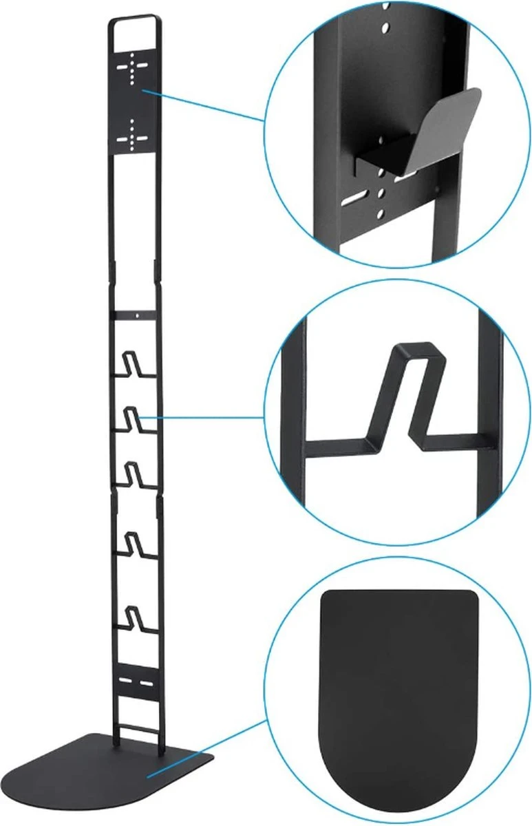 Support D'aspirateur Adapté à L'aspirateur Balai Dyson V6 V7 V8 V12 V15 V6 V7 V8 V10 V11 - Support D'accessoires Pour Pièces D'aspirateur Robot Sans Fil 6 Support D'aspirateur Adapté à L'aspirateur Balai Dyson V6 V7 V8 V12 V15 V6 V7 V8 V10 V11 - Support D'accessoires Pour Pièces D'aspirateur Robot Sans Fil – Image 4