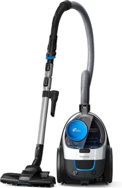 Aspirateur Sans Sac Philips PowerPro Compact Série 3000, 900 W Avec Filtre HEPA Et Buse TriActive (FC9332/09)