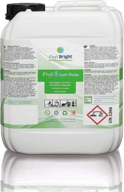 ProfiBright Business - Floor Cleaner & Degreaser Profi6 LF Low Foam - Sols En Béton - HACCP - Convient Aux Autolaveuses - Peu Moussant - Test Sur Les Animaux - 5 Litres