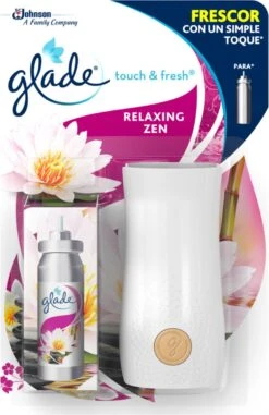 Glade® Glade Touch & Fresh Relaxant Zen Avec Support Relaxant Zen - 2 X 10 Ml -Nettoyage Produits Boutique 778x1200 4