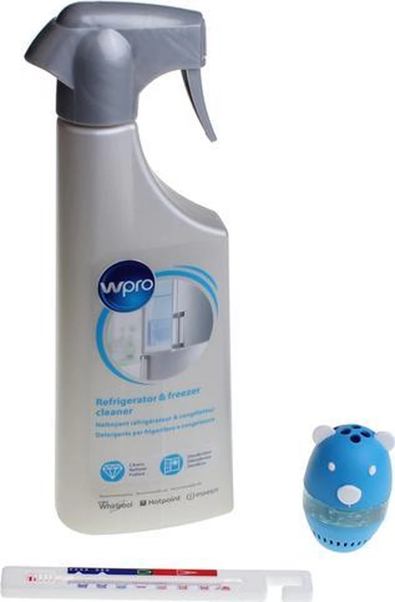 Wpro COL015 Set - Nettoyant Pour Réfrigérateur - Désodorisant - Thermomètre 7 Wpro COL015 Set - Nettoyant Pour Réfrigérateur - Désodorisant - Thermomètre – Image 5