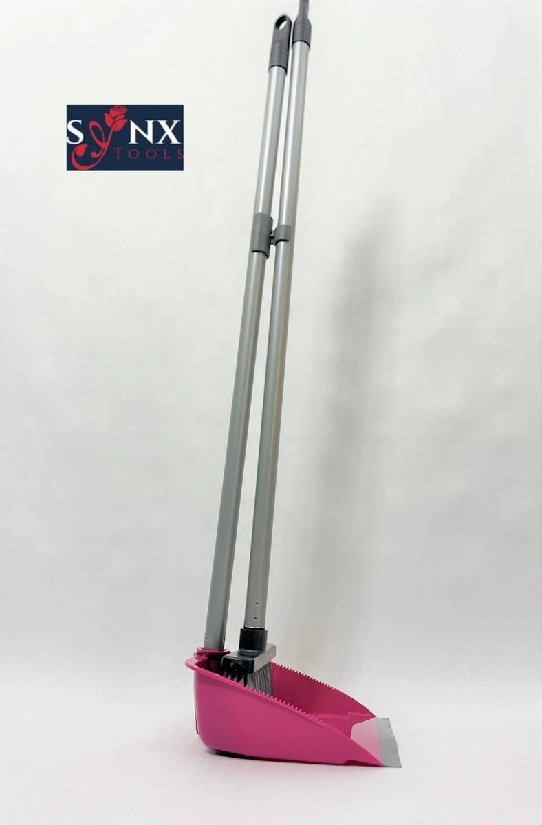 Synx Tools Dustpan & Can Maria Purple Set - Ensemble De Pelle à Poussière - Pelle à Poussière Et Modèle D'ouverture De Canette à Longs Manches - Articles De Nettoyage - Balai / Balayeuse Et Canette à Long Manche - Nettoyage 4 Synx Tools Dustpan & Can Maria Purple Set - Ensemble De Pelle à Poussière - Pelle à Poussière Et Modèle D'ouverture De Canette à Longs Manches - Articles De Nettoyage - Balai / Balayeuse Et Canette à Long Manche - Nettoyage – Image 2