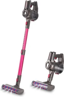 Swiss Pro+ | Aspirateur Balai V12 Sans Fil - Aspirateur à Main - Voleur à Main - Aspirateur De Voiture - Sans Fil - Sans Sac - Rechargeable - Respectueux De L'environnement | Avec Fonction Turbo