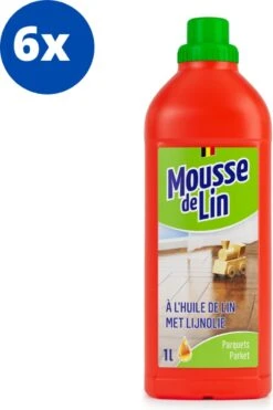 Mousse De Lin Parquet - 6 Pièces - Conditionnement Avantageux - Nettoyant Parquet