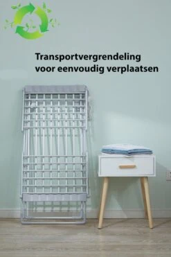 Étendoir à Linge électrique - Sèche-linge Mobile - Respectueux De L'environnement - Wasrek - Étendoir à Wasrek Chauffant - Étendoir à Linge - Étendoir Pliable - Tube Chauffant 20 - Corde à Linge - Avec 2x Ailes Supplémentaires -Nettoyage Produits Boutique 800x1200 3