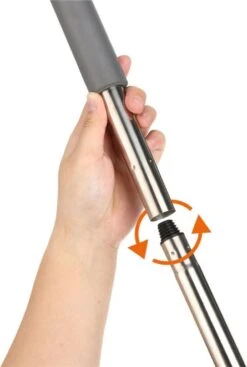 Manche Télescopique Lavage Vitres - Manche Télescopique Avec Brosse Multifonctionnel - Extensible Avec Tête Flexible - Set Complet - Jusqu'à 165 Cm -Nettoyage Produits Boutique 807x1200