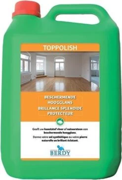 Vernis De Finition - Haute Brillance - SOLS STRATIFIÉS, PARQUET ET PLASTIQUE - Berdy - 5 L