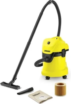 Kärcher Aspirateur Karcher WD3 V1542 - Aspirateur Tout Usage - Humide Et Droog - Avec Sac - Premium - 1000W - 60 DB