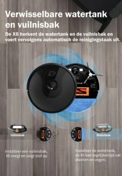 Symbaya - Robot Aspirateur - Robot Aspirateur Avec Station De Recharge - Robot Aspirateur Avec Fonction De Nettoyage - Robot Animaux Domestiques -Nettoyage Produits Boutique 835x1200 3